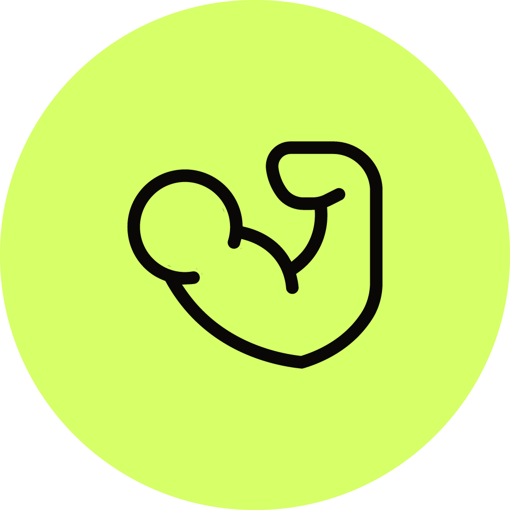 Músculo como resultado de entrenamiento funcional